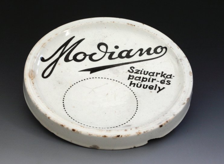 pénzvisszaadó tányér (Budapesti Történeti Múzeum CC BY-NC-SA)