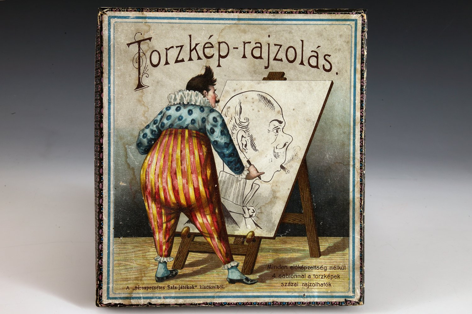 Kirakós játék, Torzképrajzolás (Budapesti Történeti Múzeum CC BY-NC-SA)