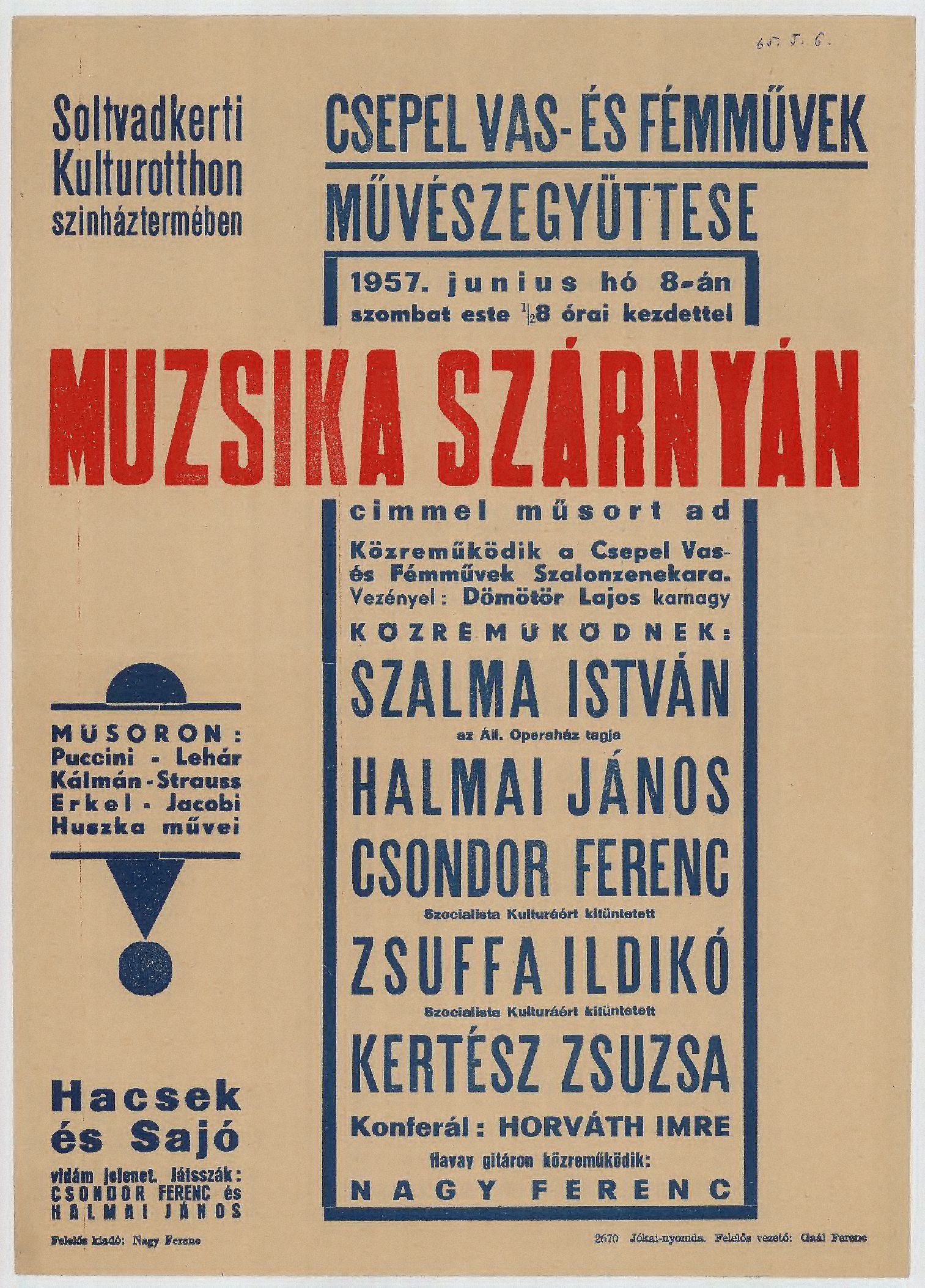 Muzsika szárnyán (Budapesti Történeti Múzeum CC BY-NC-SA)