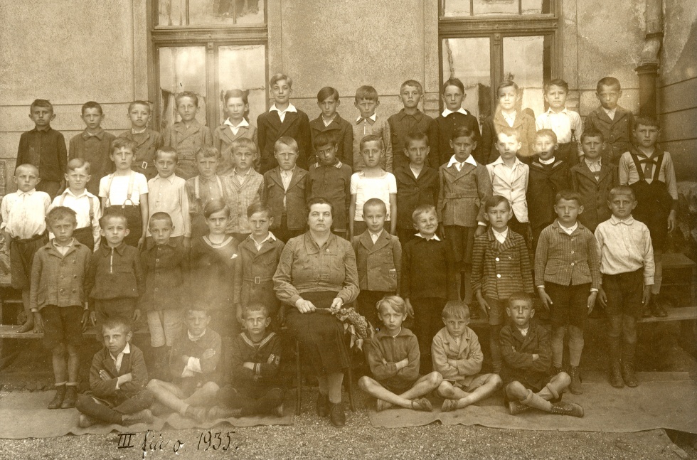 Az Árpád utcai iskola III. fiú osztálya (1935) (Promontor - Budafoki Polgárok Gyűjteménye CC BY-NC-SA)