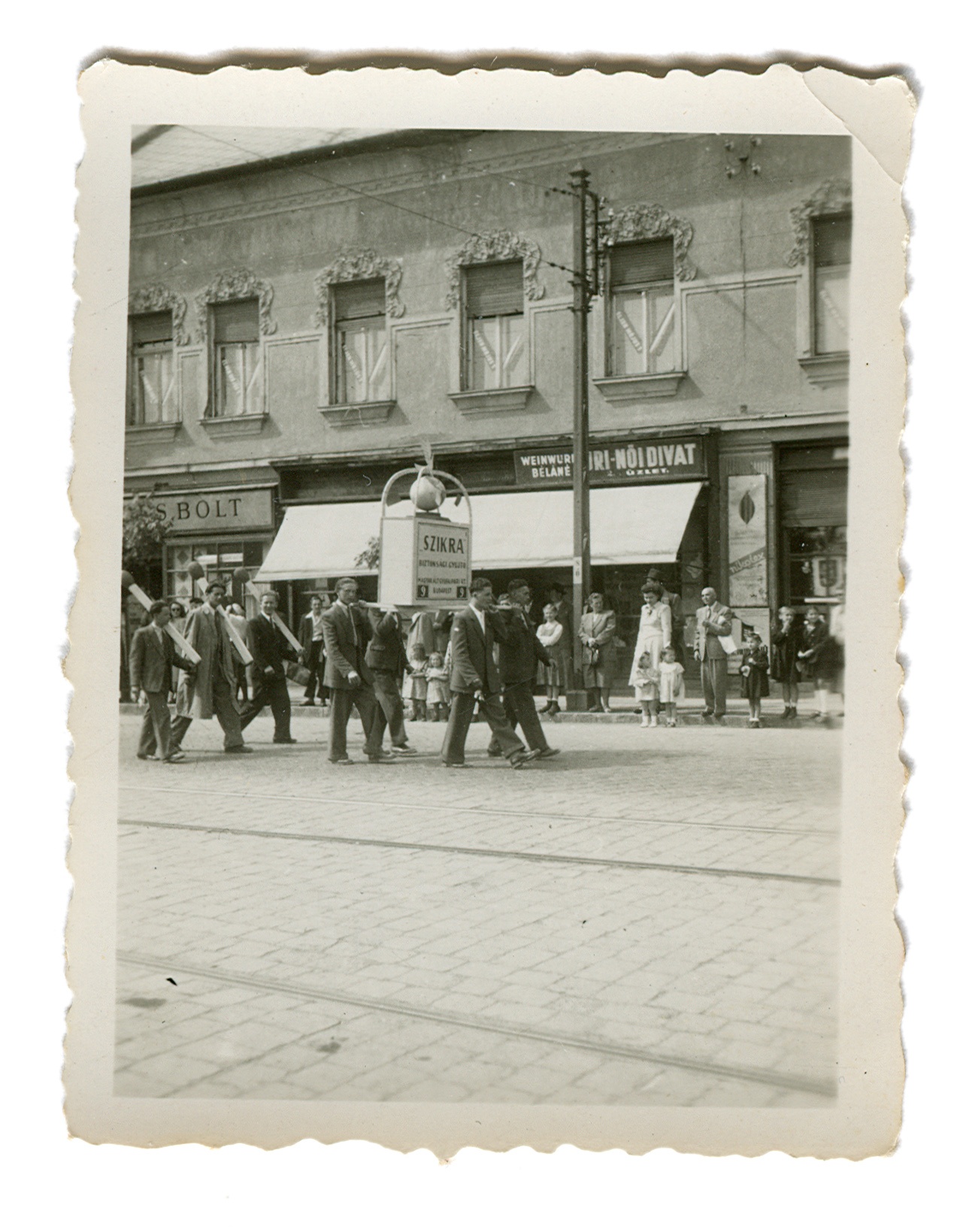 Május 1 Budafokon 1949-ben (Prim Ibolya CC BY-NC-SA)
