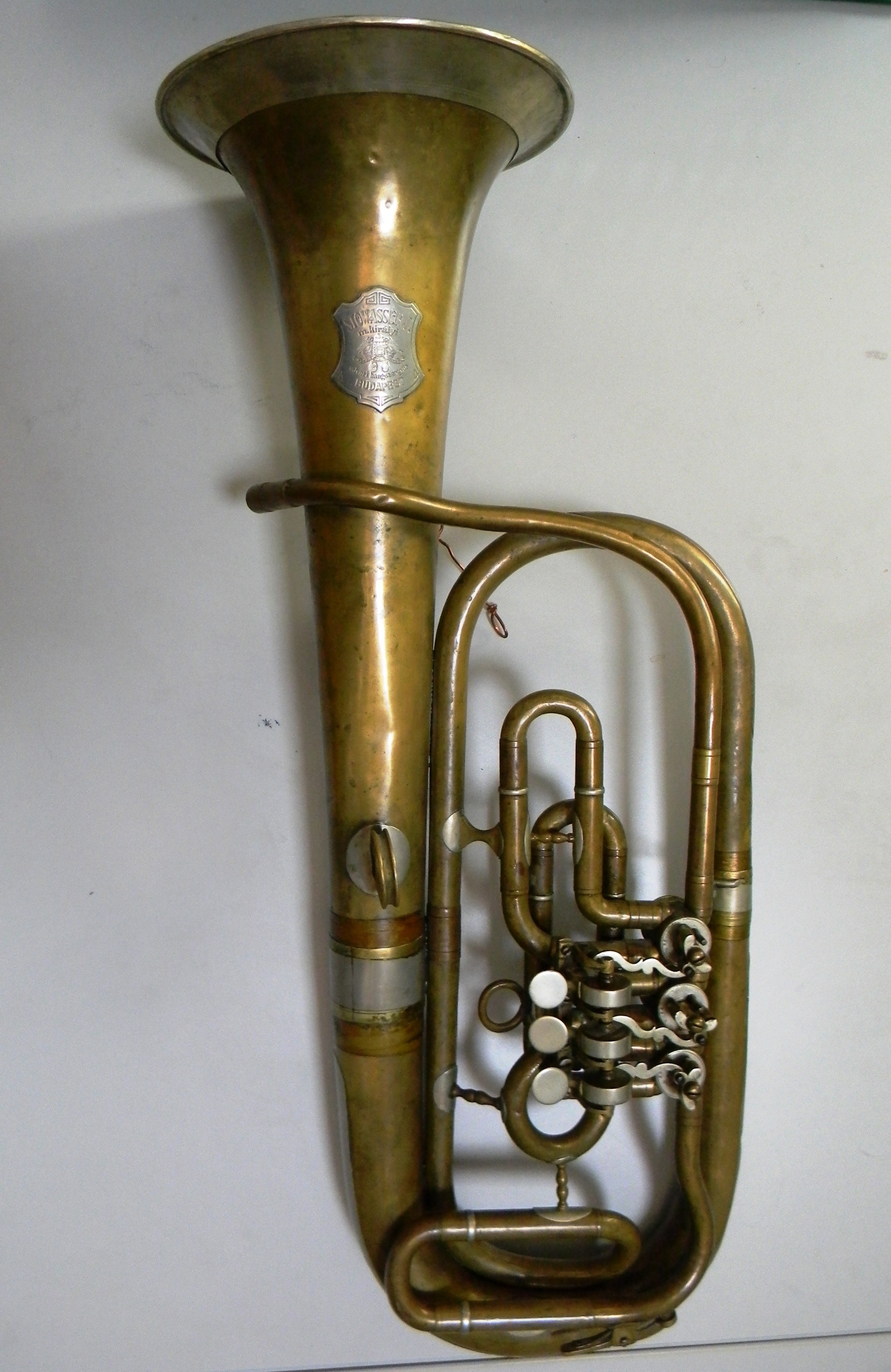 Tuba, hangszer (Magyar Kereskedelmi és Vendéglátóipari Múzeum CC BY-NC-SA)