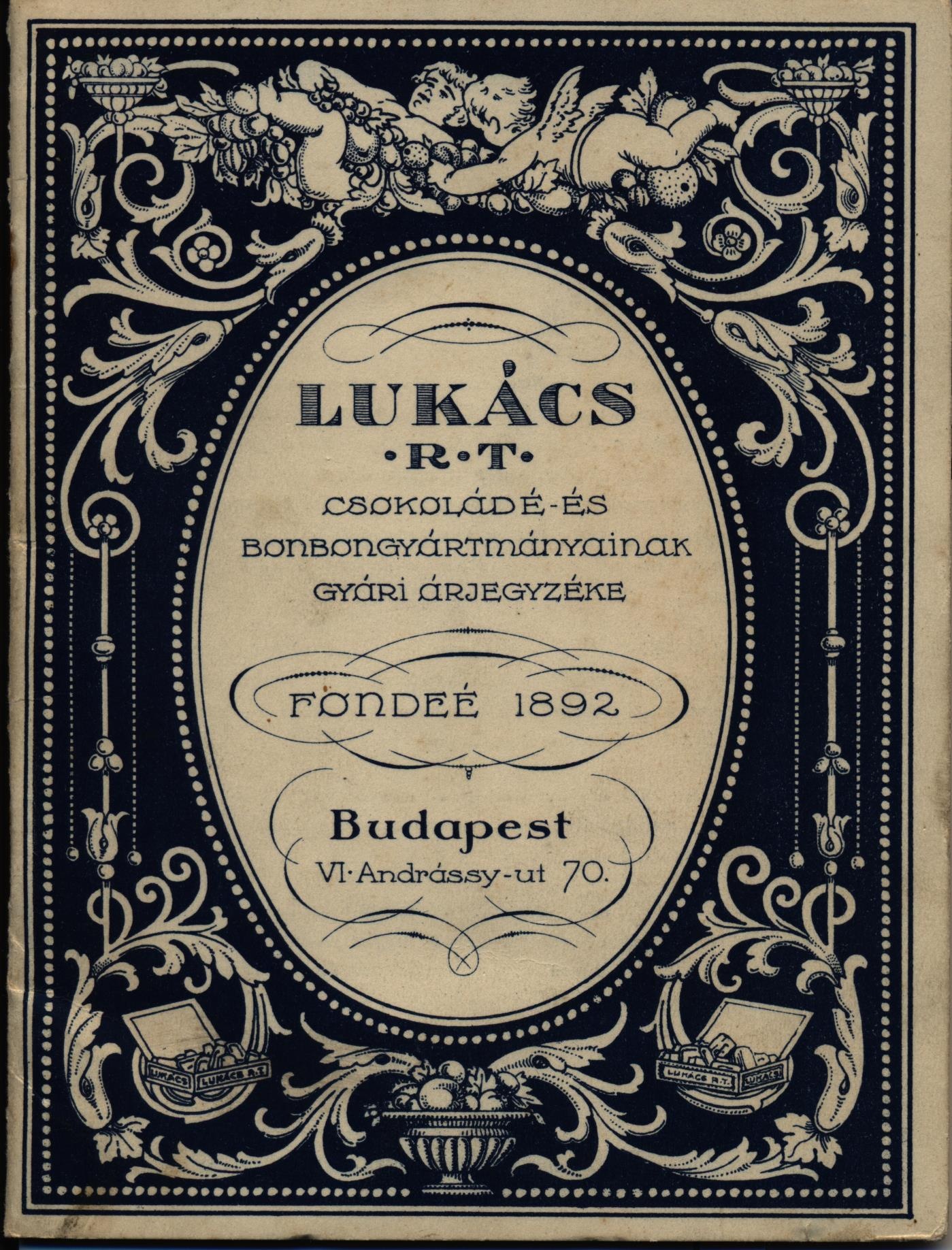 catalog, Lukács Patisserie (Magyar Kereskedelmi és Vendéglátóipari Múzeum CC BY-NC-SA)
