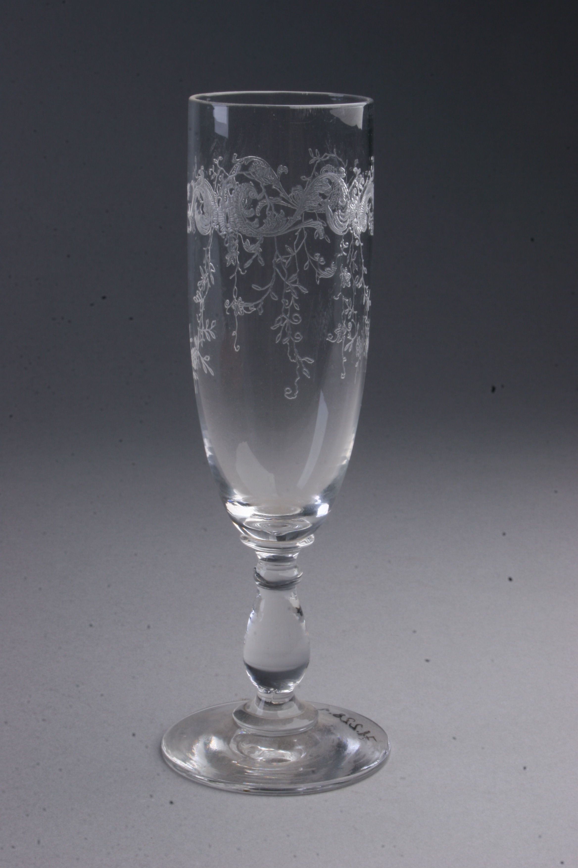 pezsgős pohár (Magyar Kereskedelmi és Vendéglátóipari Múzeum CC BY-NC-SA)