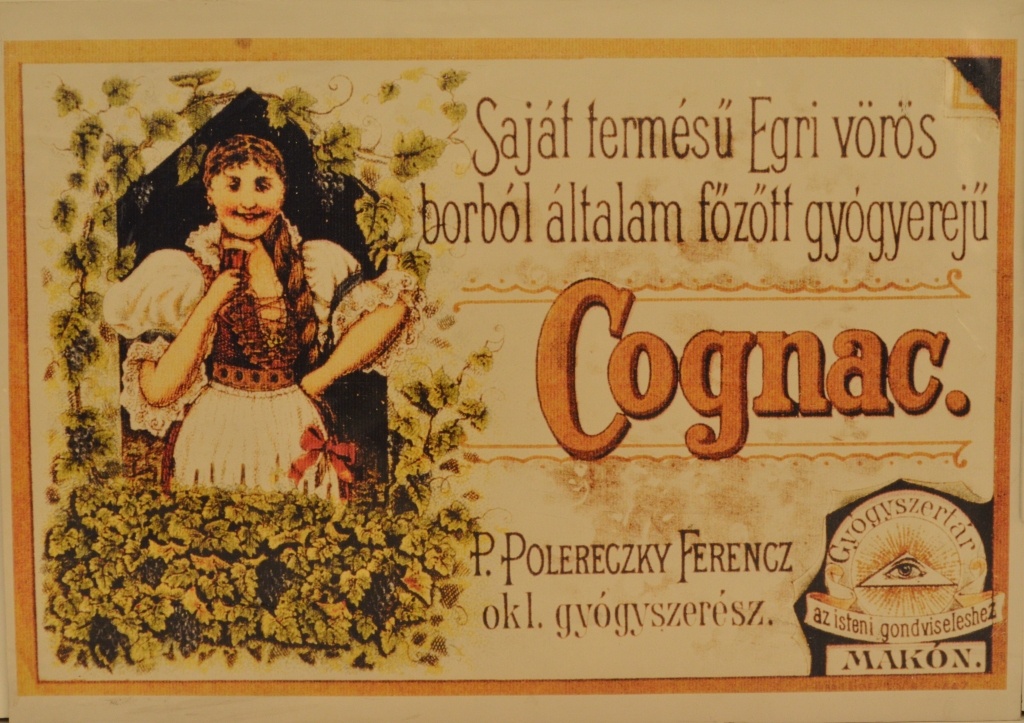 Cognac reklám (Magyar Kereskedelmi és Vendéglátóipari Múzeum CC BY-NC-SA)