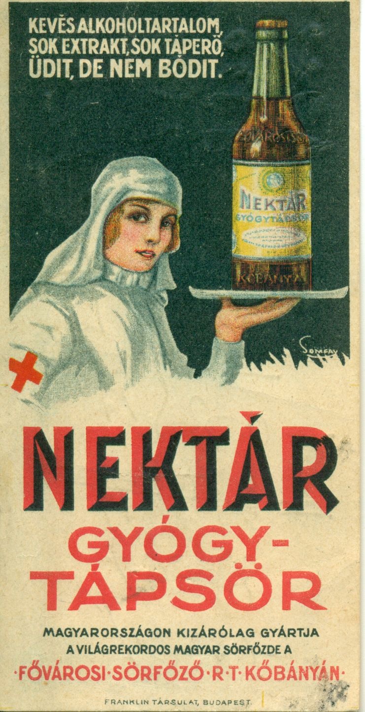 Nektár gyógytápsör (Magyar Kereskedelmi és Vendéglátóipari Múzeum CC BY-NC-SA)