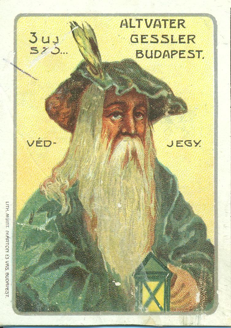 Gessler reklámképeslap (Magyar Kereskedelmi és Vendéglátóipari Múzeum CC BY-NC-SA)
