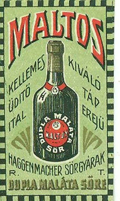 Maltos Dupla maláta sör (Magyar Kereskedelmi és Vendéglátóipari Múzeum CC BY-NC-SA)