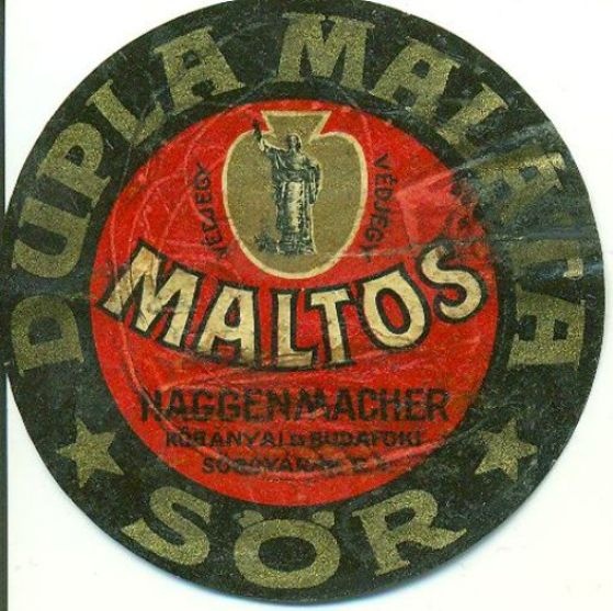 Maltos Dupla maláta sör (Magyar Kereskedelmi és Vendéglátóipari Múzeum CC BY-NC-SA)