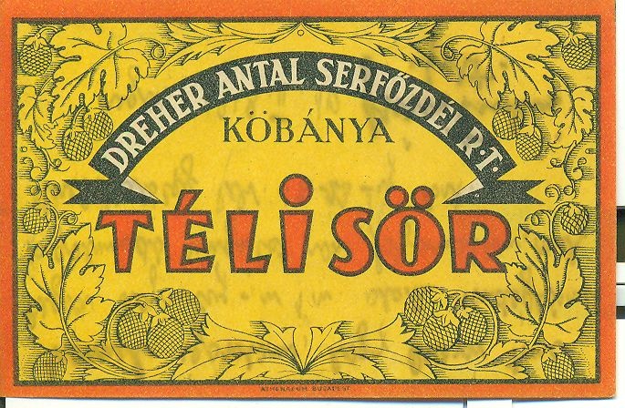 Téli sör (Magyar Kereskedelmi és Vendéglátóipari Múzeum CC BY-NC-SA)