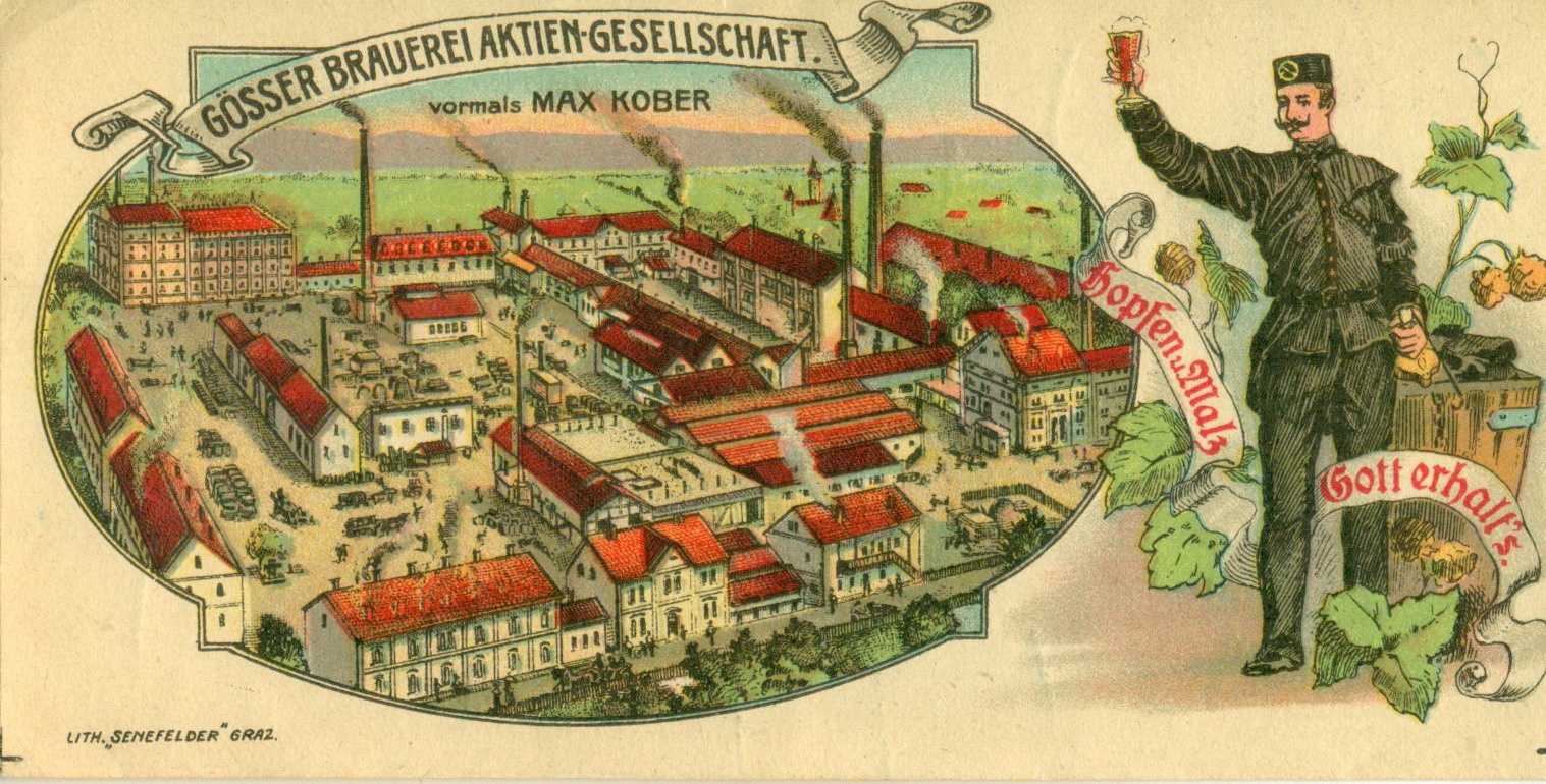 Gösser Brauerei (Magyar Kereskedelmi és Vendéglátóipari Múzeum CC BY-NC-SA)