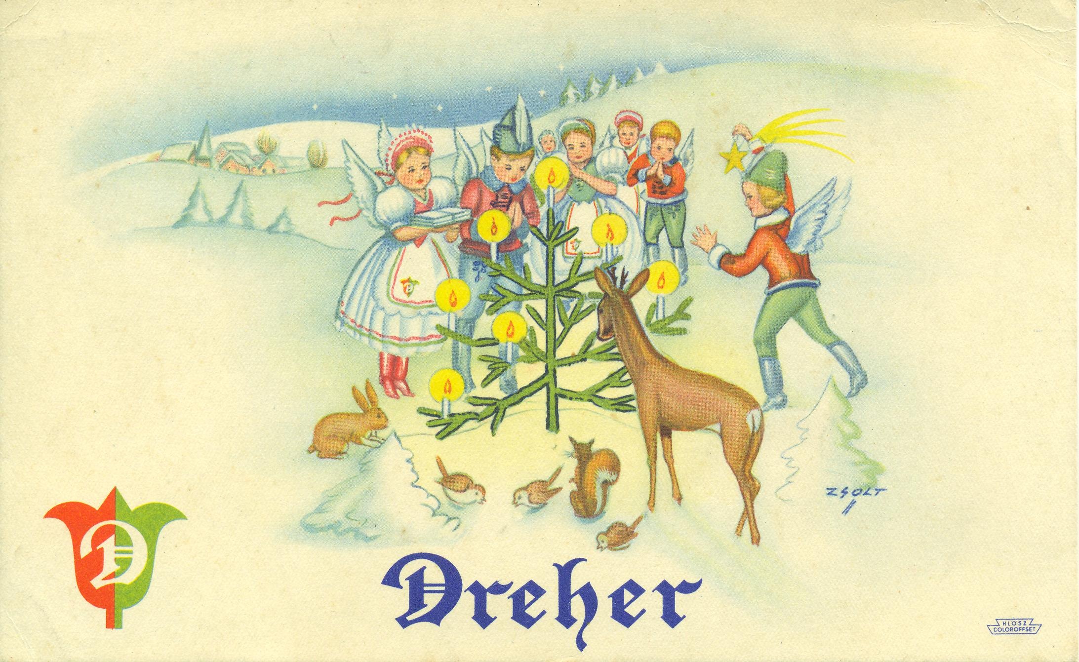 Dreher reklámlap (Magyar Kereskedelmi és Vendéglátóipari Múzeum CC BY-NC-SA)