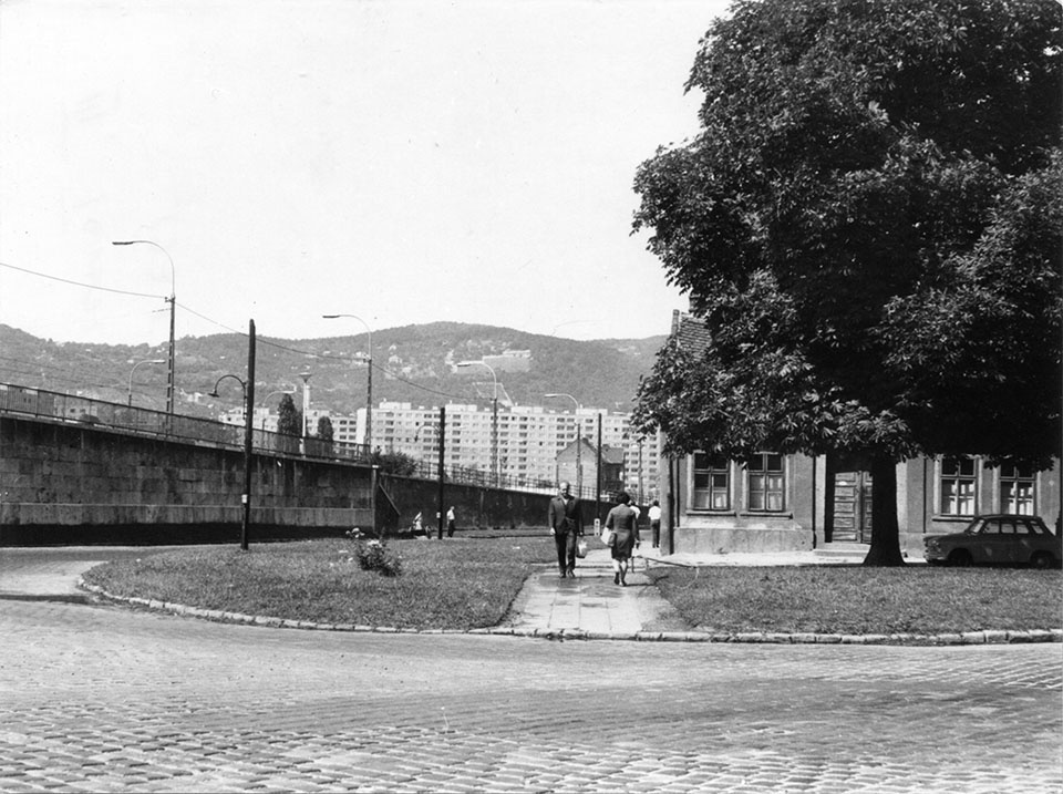 A Tavasz utca és a Szentlélek tér látképe (Óbudai Múzeum CC BY-NC-SA)
