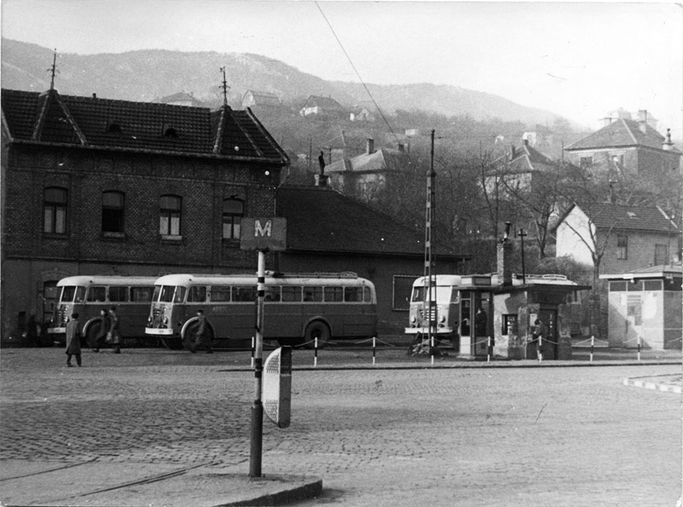 A Bécsi útról készített felvétel (Óbudai Múzeum CC BY-NC-SA)