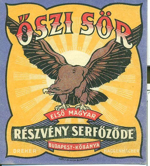 Őszi sör (Magyar Kereskedelmi és Vendéglátóipari Múzeum CC BY-NC-SA)