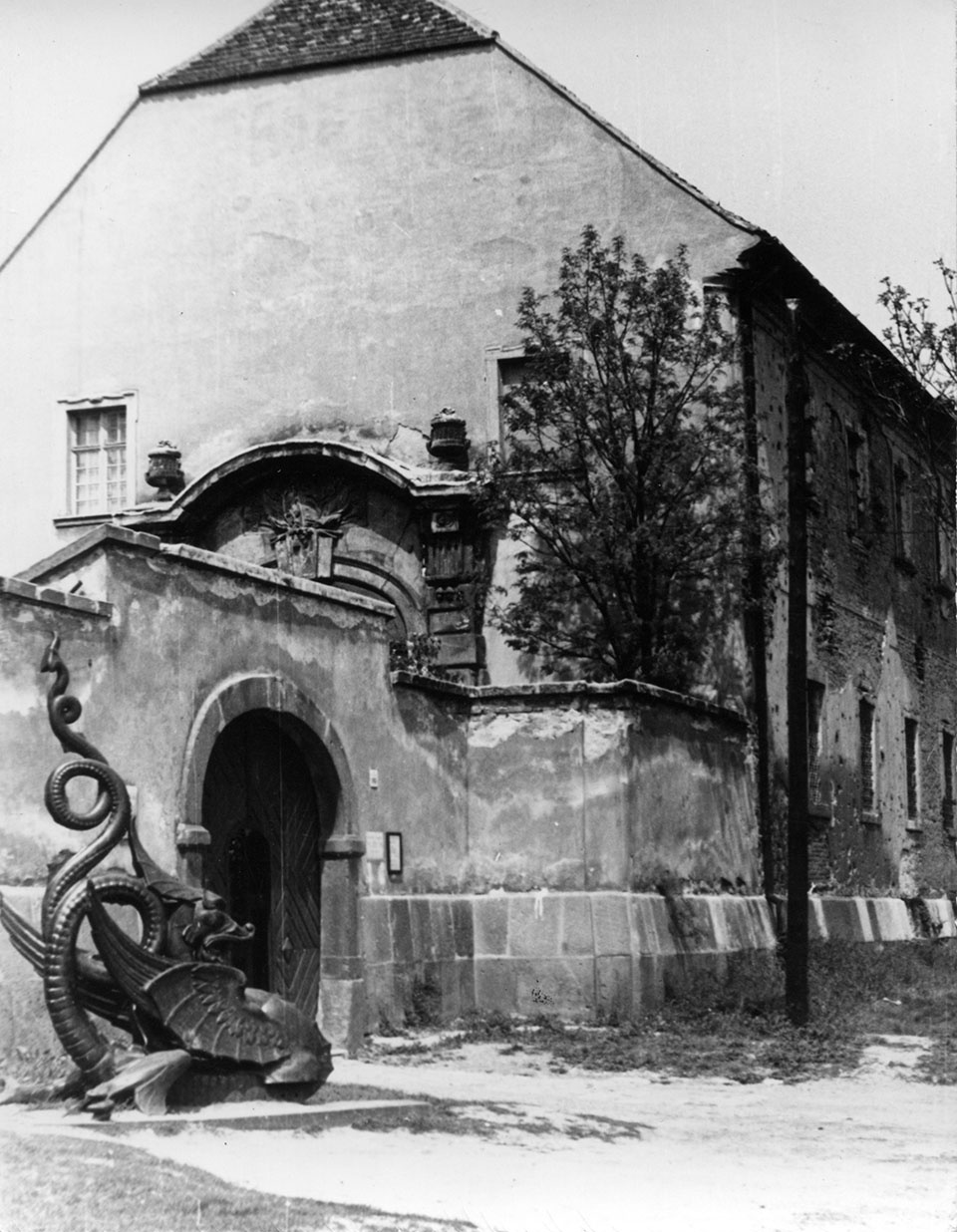 A Kiscelli kastélyról készített felvétel (Óbudai Múzeum CC BY-NC-SA)