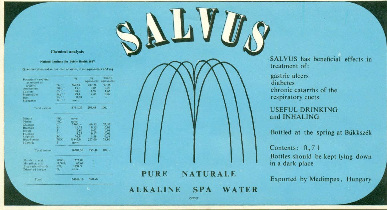 Salvus (Magyar Kereskedelmi és Vendéglátóipari Múzeum CC BY-NC-SA)