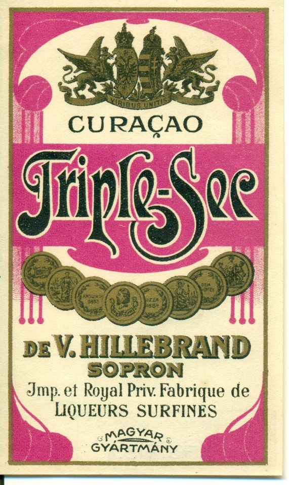 Hillebrand Triple - Sec (Magyar Kereskedelmi és Vendéglátóipari Múzeum CC BY-NC-SA)