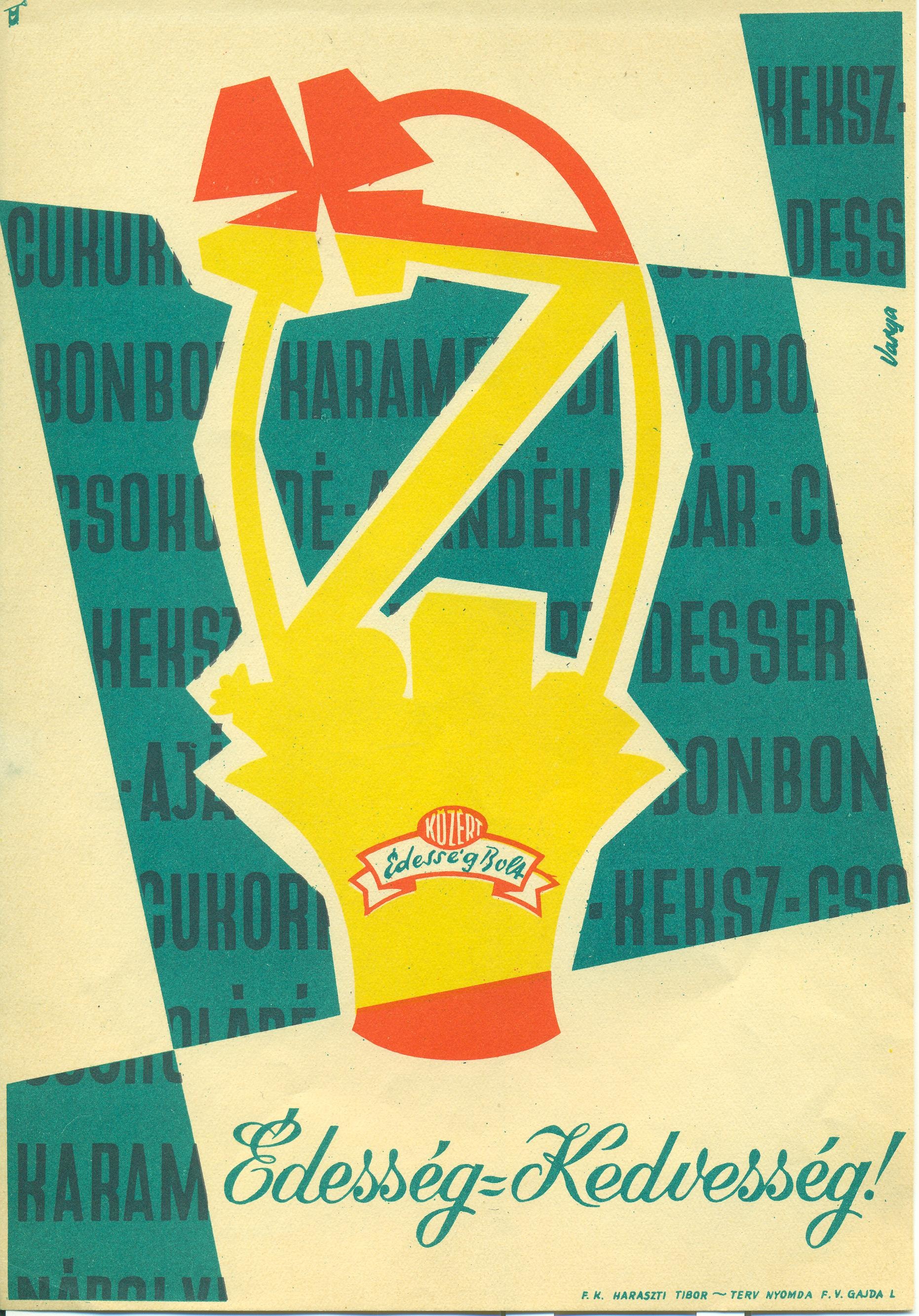 KÖZÉRT reklámlap (Magyar Kereskedelmi és Vendéglátóipari Múzeum CC BY-NC-SA)