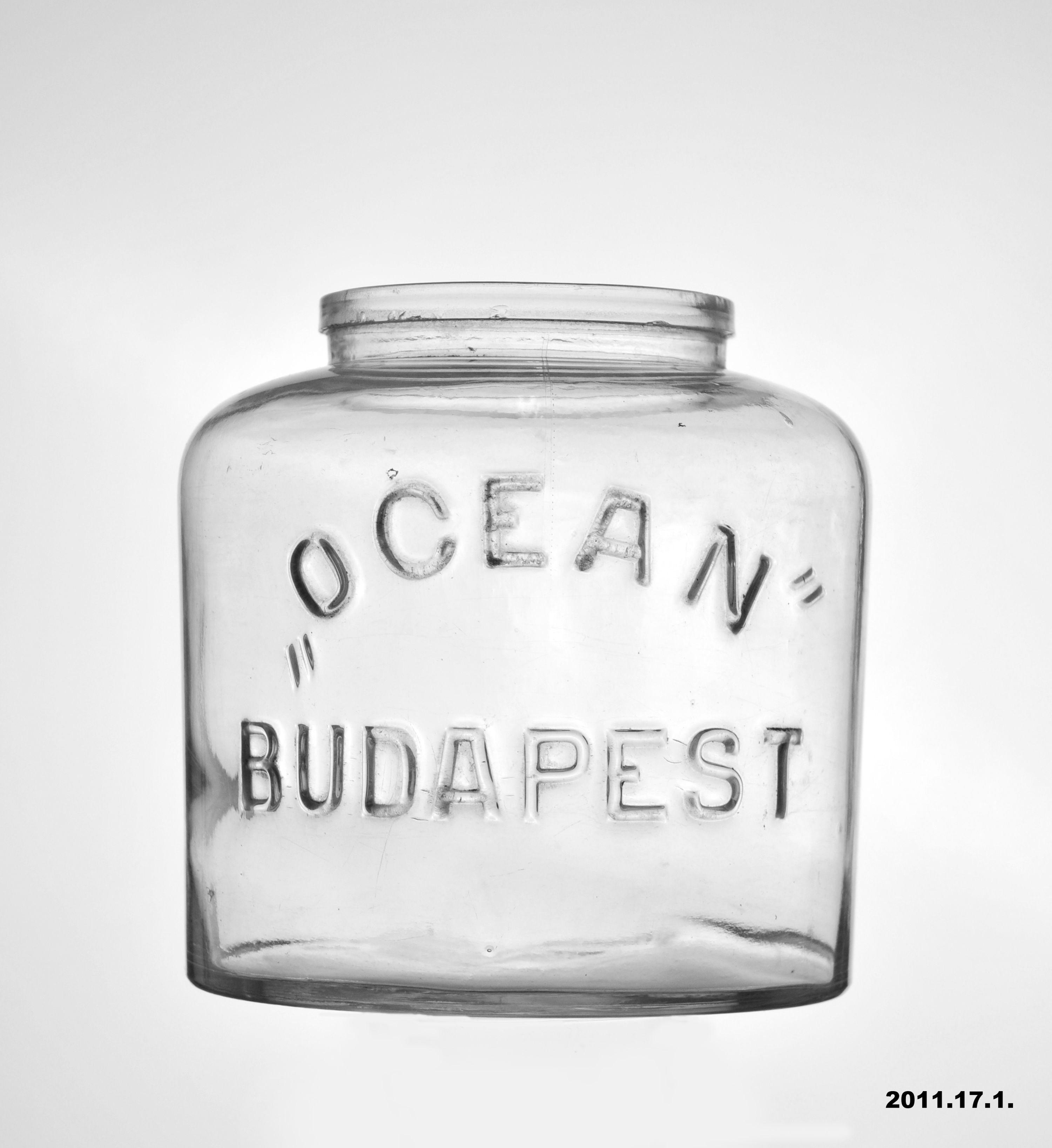 Befőttesüveg, Ocean, Budapest (Óbudai Múzeum CC BY-NC-SA)