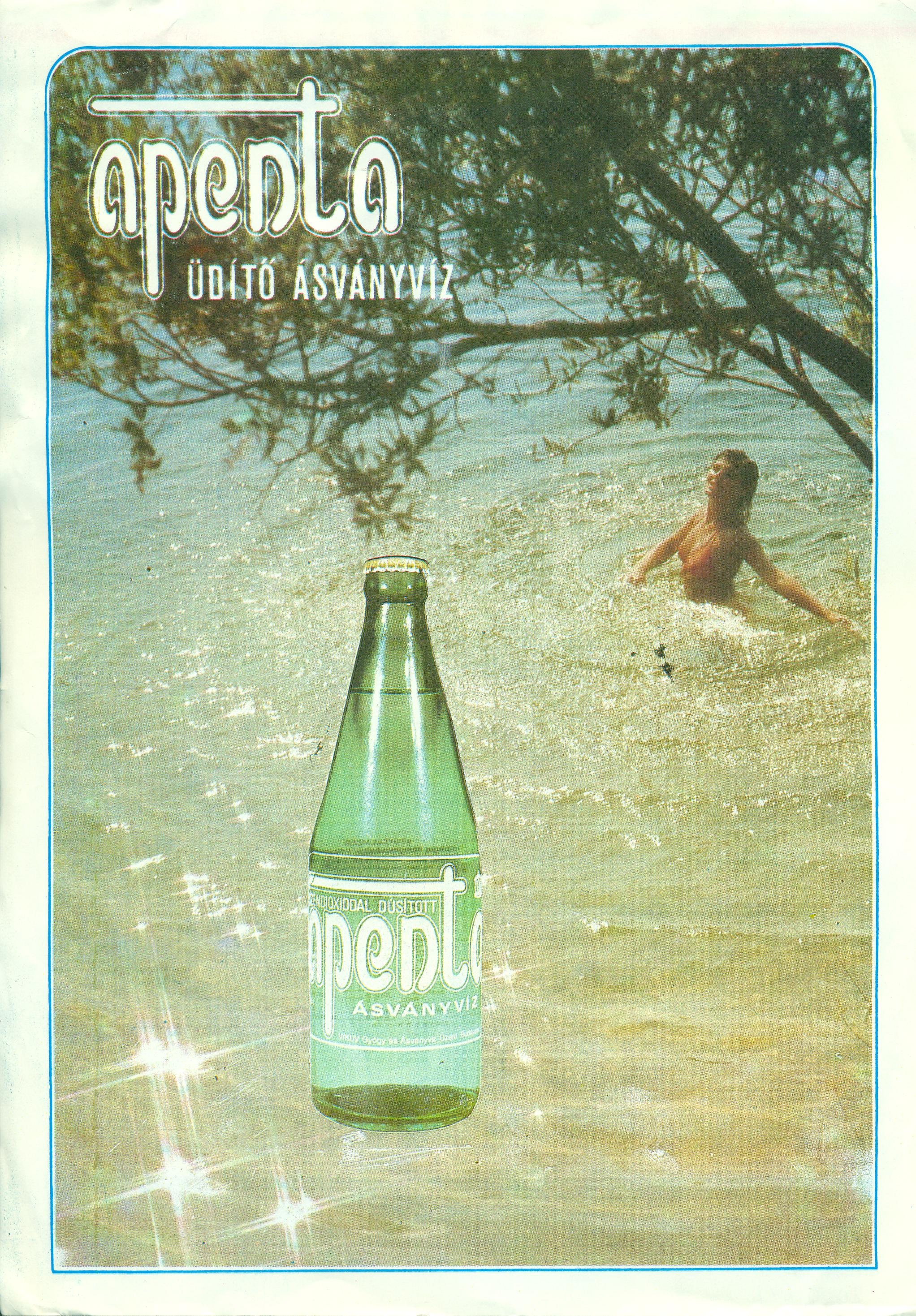 Apenta reklámlap (Magyar Kereskedelmi és Vendéglátóipari Múzeum CC BY-NC-SA)