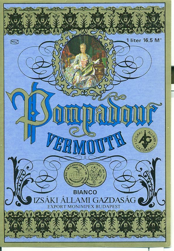 Pmpadour Vermouth (Magyar Kereskedelmi és Vendéglátóipari Múzeum CC BY-NC-SA)