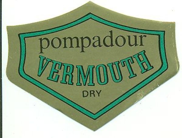 Pompadour Vermouth Dry (Magyar Kereskedelmi és Vendéglátóipari Múzeum CC BY-NC-SA)