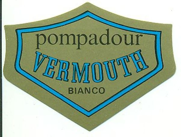 Pompadour Vermouth Bianco (Magyar Kereskedelmi és Vendéglátóipari Múzeum CC BY-NC-SA)