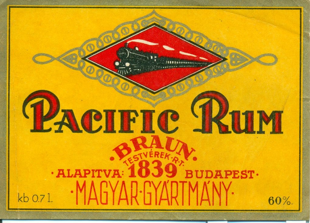 Pacific Rum (Magyar Kereskedelmi és Vendéglátóipari Múzeum CC BY-NC-SA)