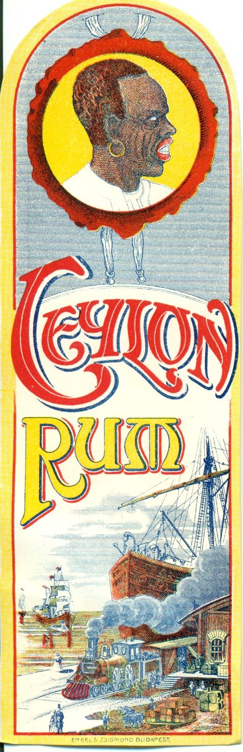 Ceylon Rum (Magyar Kereskedelmi és Vendéglátóipari Múzeum CC BY-NC-SA)