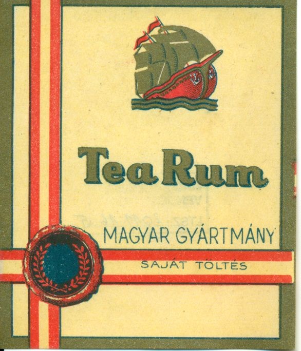 Tea Rum (Magyar Kereskedelmi és Vendéglátóipari Múzeum CC BY-NC-SA)