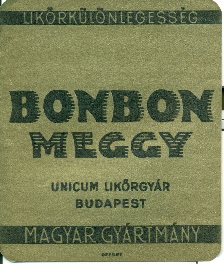 Bonbon meggy (Magyar Kereskedelmi és Vendéglátóipari Múzeum CC BY-NC-SA)