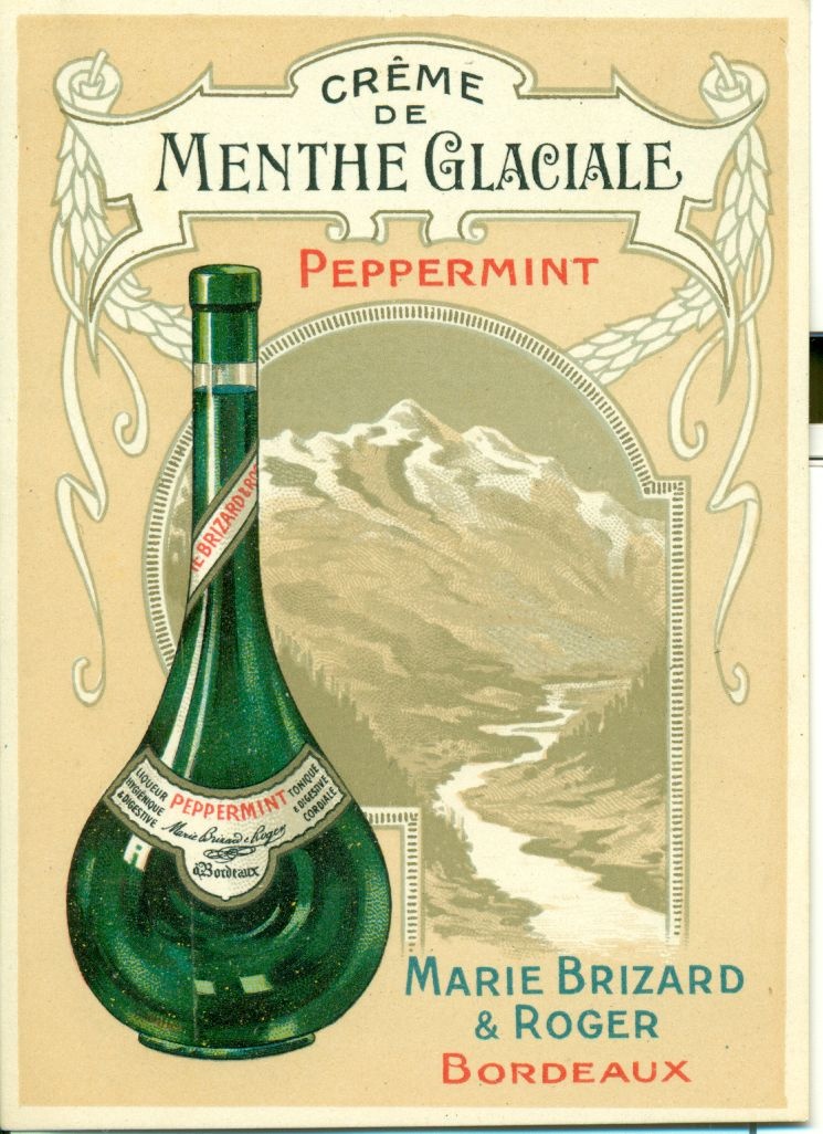 Creme de Menthe Glaciale (Magyar Kereskedelmi és Vendéglátóipari Múzeum CC BY-NC-SA)
