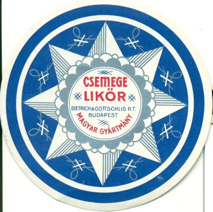 Csemege Likőr (Magyar Kereskedelmi és Vendéglátóipari Múzeum CC BY-NC-SA)