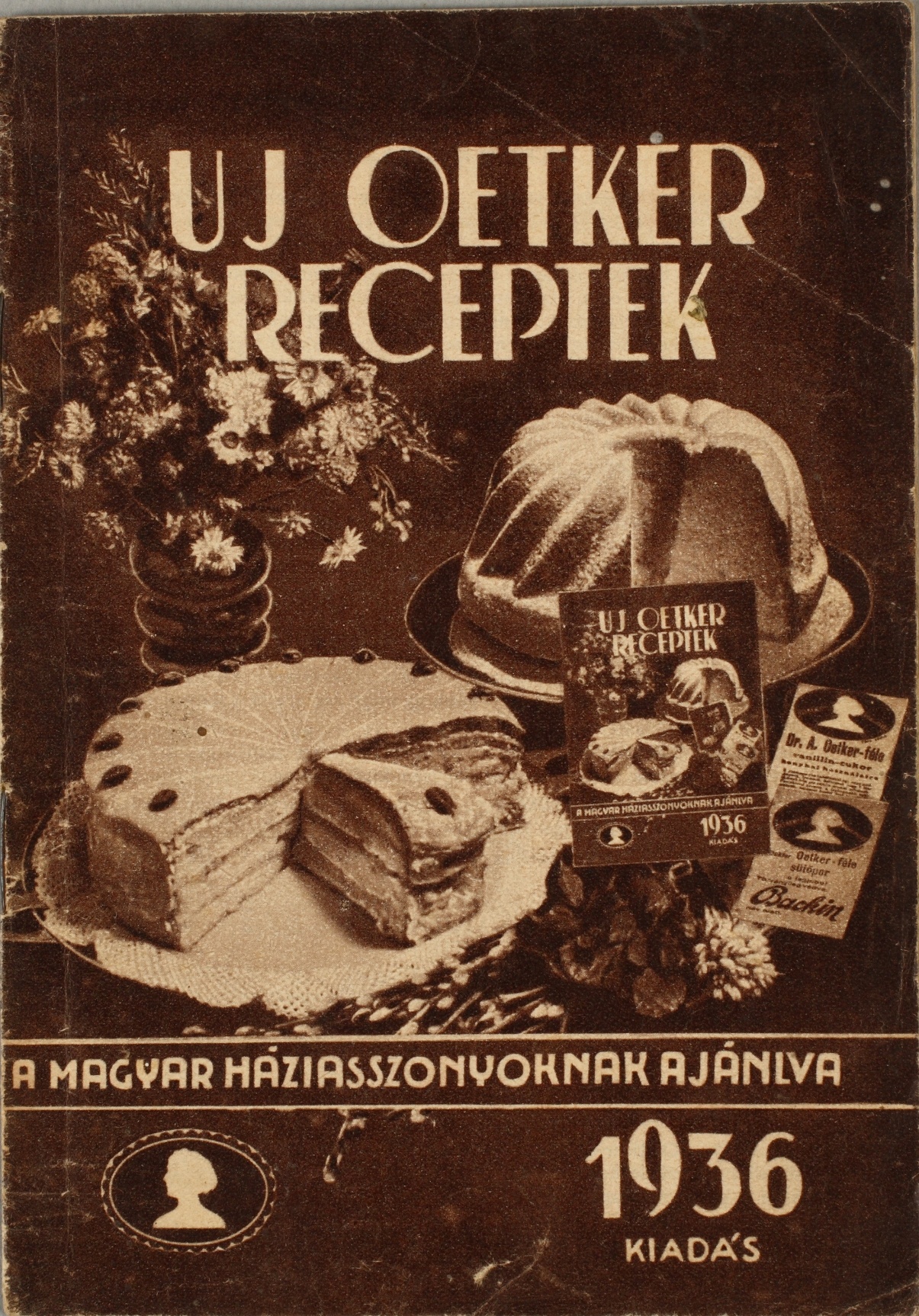Dr. Oetker receptfüzet (Magyar Kereskedelmi és Vendéglátóipari Múzeum CC BY-NC-SA)