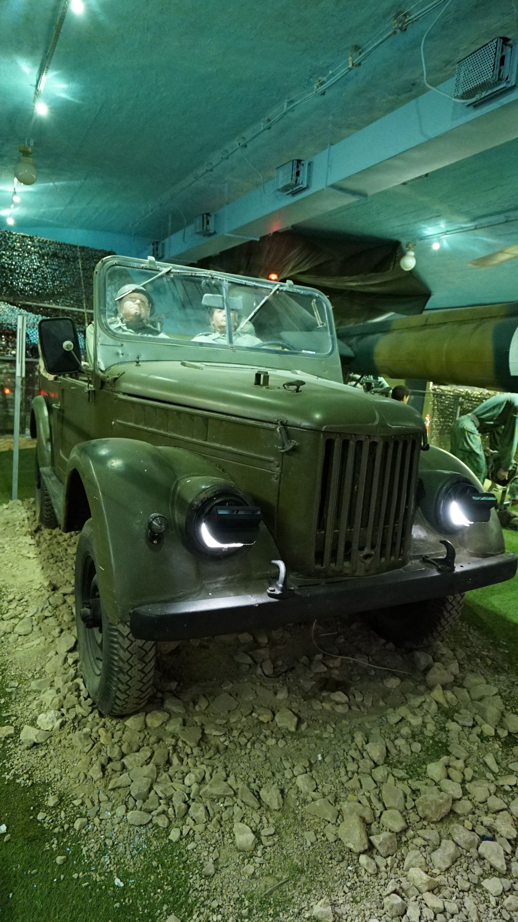 GAZ-69-es terepjáró (Sziklakórház Atombunker Múzeum CC BY-NC-SA)