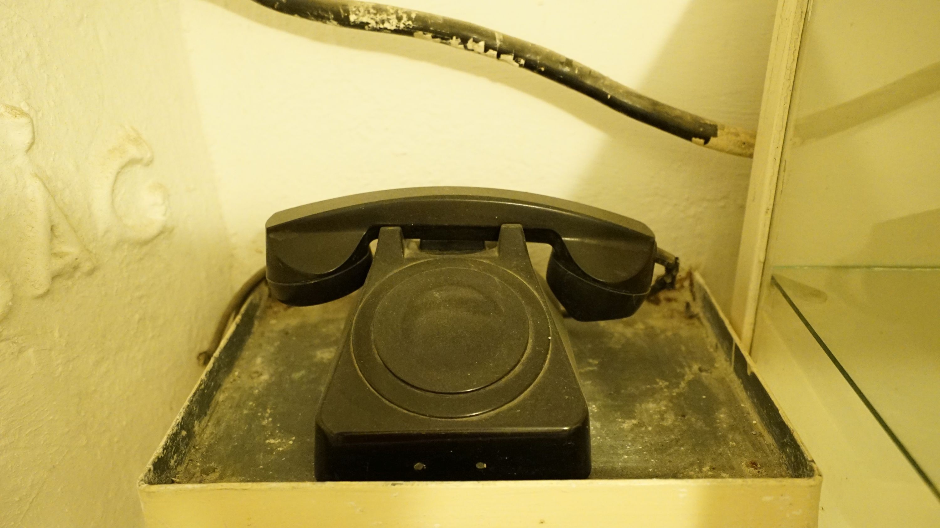 CB-55 telefon (Sziklakórház Atombunker Múzeum CC BY-NC-SA)