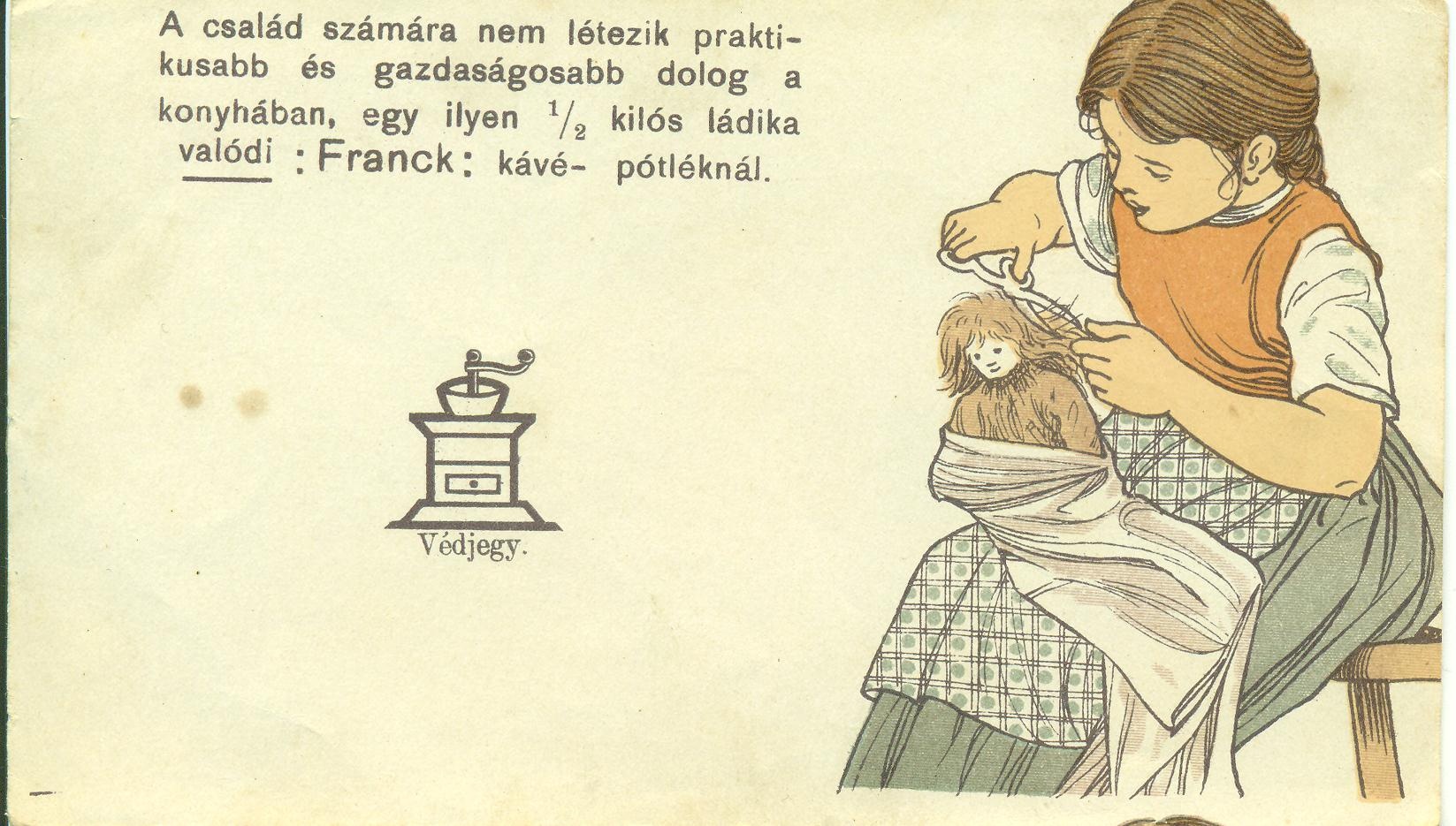 Franck kávépótlék (Magyar Kereskedelmi és Vendéglátóipari Múzeum CC BY-NC-SA)