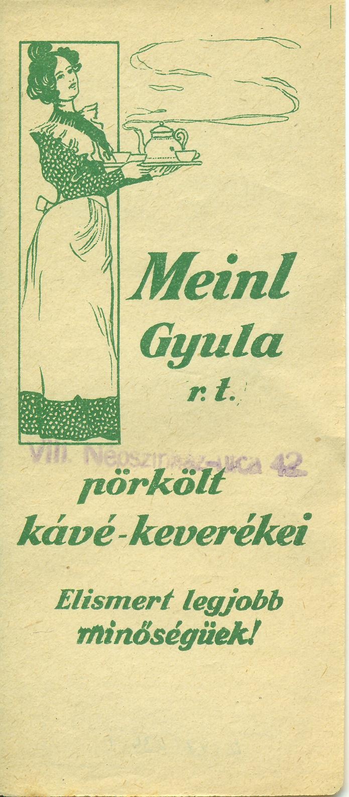 Meinl Gyula r.t. (Magyar Kereskedelmi és Vendéglátóipari Múzeum CC BY-NC-SA)