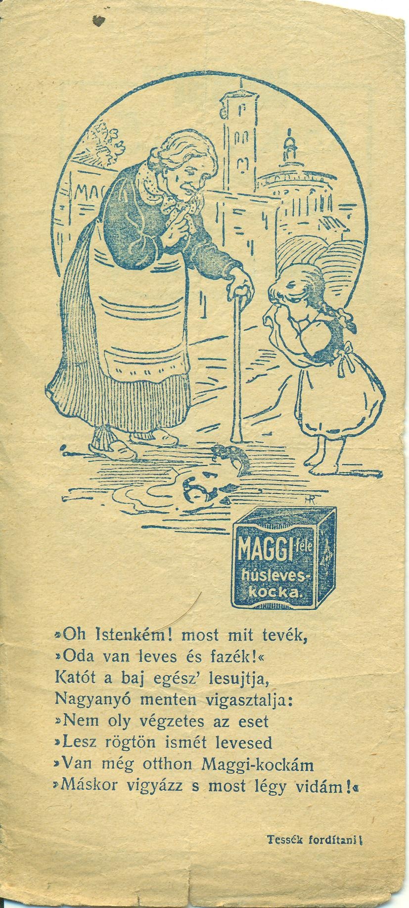Maggi (Magyar Kereskedelmi és Vendéglátóipari Múzeum CC BY-NC-SA)