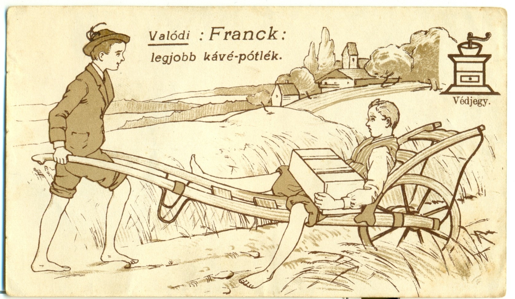 Franck kávépótló (Magyar Kereskedelmi és Vendéglátóipari Múzeum CC BY-NC-SA)
