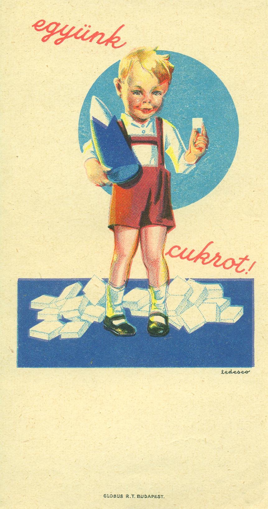 Cukor (Magyar Kereskedelmi és Vendéglátóipari Múzeum CC BY-NC-SA)