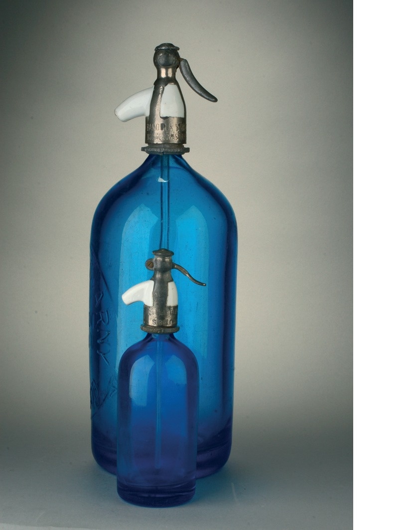 Szikvizes üveg (Magyar Kereskedelmi és Vendéglátóipari Múzeum CC BY-NC-SA)
