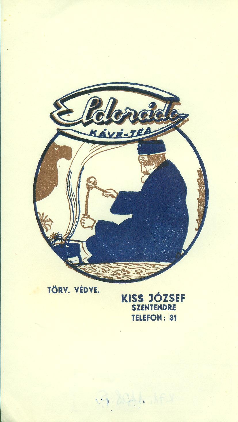 Eldorado kávé-tea (Magyar Kereskedelmi és Vendéglátóipari Múzeum CC BY-NC-SA)