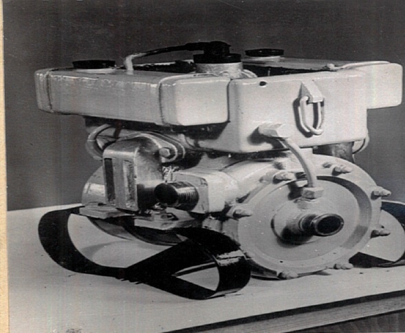 MÁVAG 100-as kismotorfecskendő (Katasztrófavédelem Központi Múzeuma CC BY-NC-SA)