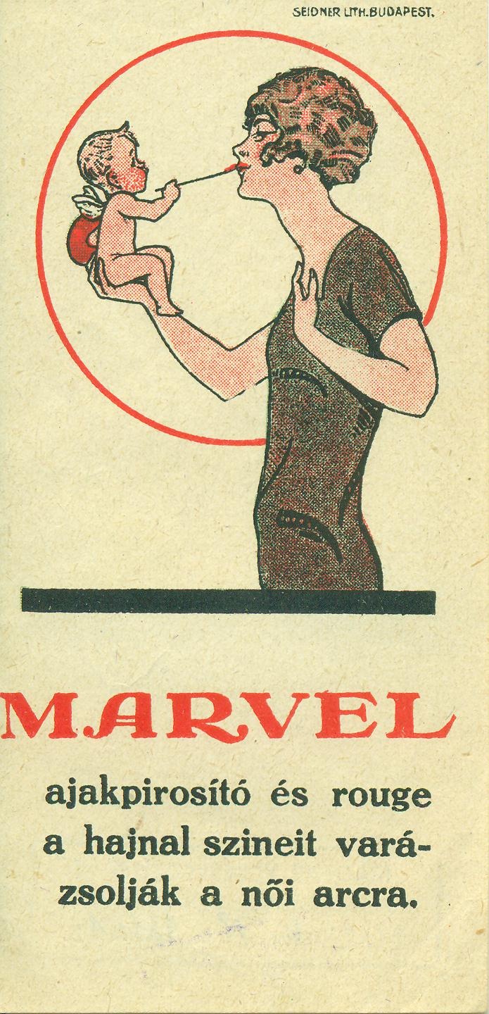 Marvel rúzs (Magyar Kereskedelmi és Vendéglátóipari Múzeum CC BY-NC-SA)
