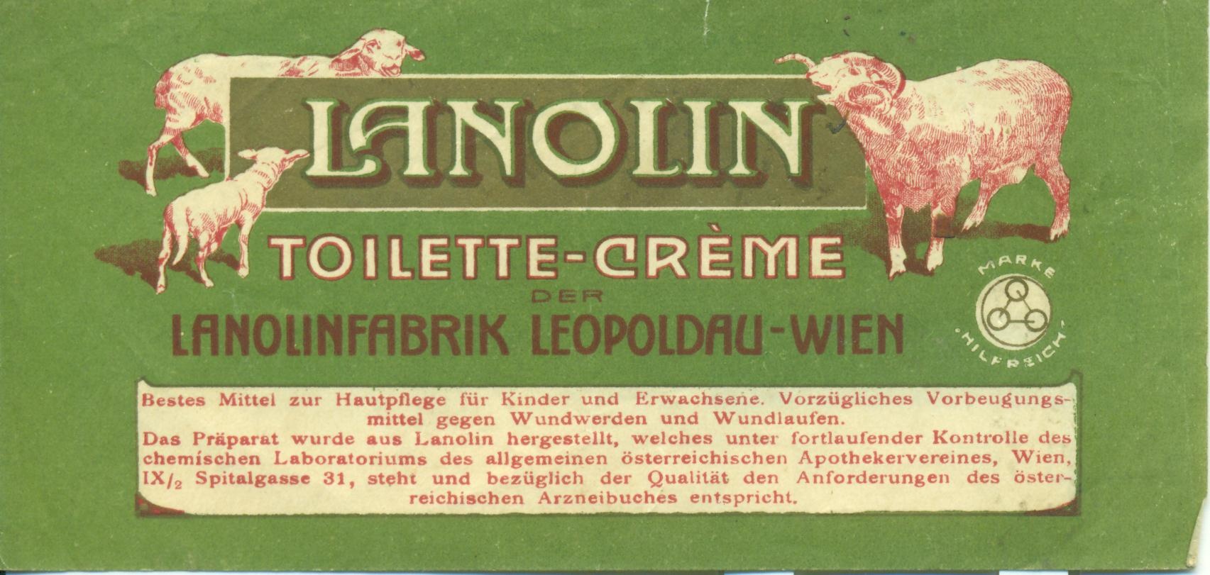 Lanolin (Magyar Kereskedelmi és Vendéglátóipari Múzeum CC BY-NC-SA)