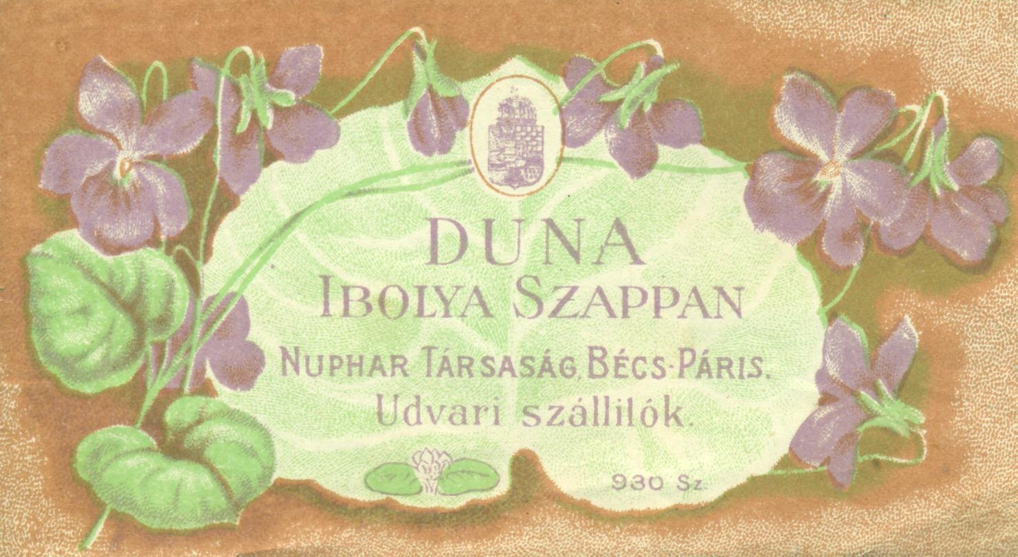 Duna Ibolya Szappan (Magyar Kereskedelmi és Vendéglátóipari Múzeum CC BY-NC-SA)