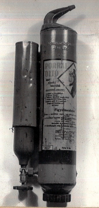 ERESCO porral oltó (Katasztrófavédelem Központi Múzeuma CC BY-NC-SA)
