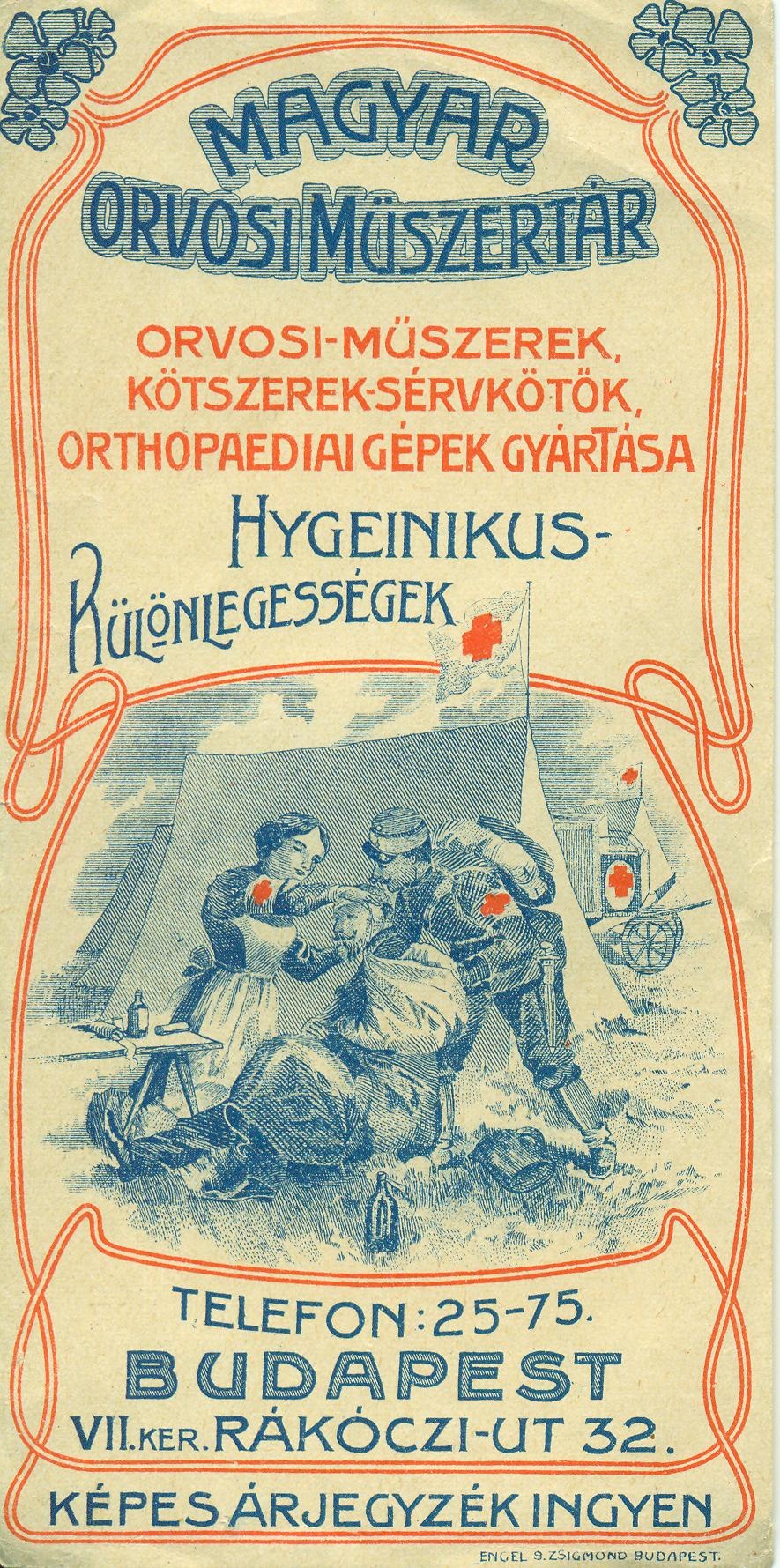 Magyar Orvosi Műszertár (Magyar Kereskedelmi és Vendéglátóipari Múzeum CC BY-NC-SA)